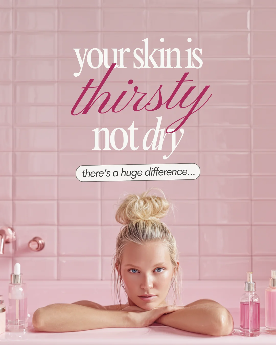 Esthetician template — dry vs dehydrated skin